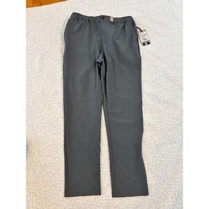 Chubbies Mens The Musts 30" Everyday Performance Pants Grey Elastic Waist Medium